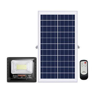 LED прожектор на сонячній батареї 50W METON - SOLAR50Wp фото
