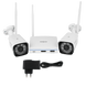 Комплект відеоспостереження бездротовий Wi-Fi на 2 камери 3MP GV-IP-K-W57/02 (Lite) METON - 11791 фото 4