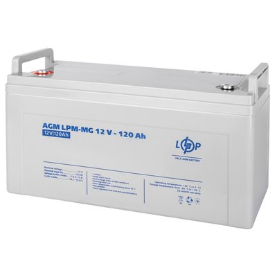 Аккумулятор мультигелевый LPM-MG 12V - 120 Ah METON - 1440 фото