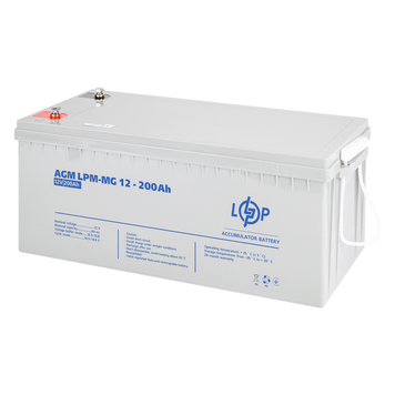 Акумулятор мультигелевий LPM-MG 12V - 200 Ah METON - 4800 фото