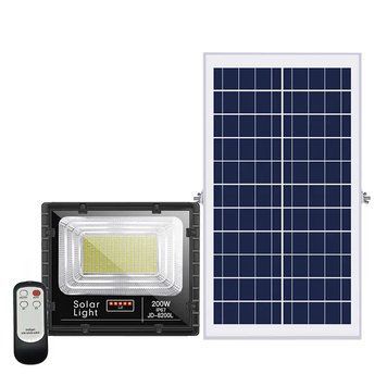 LED прожектор на сонячній батареї 200W METON - SOLAR200Wp фото