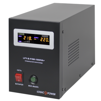 Джерело безперебійного живлення LogicPower LPY-B-PSW-1000VA+(700Вт) METON METON - SBZ700W фото