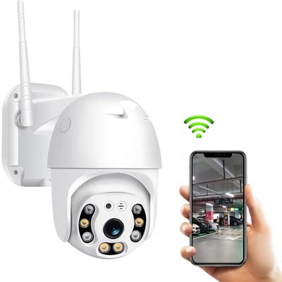 Вулична поворотна IP-камера відеоспостереження WiFi  METON - CAM40P фото