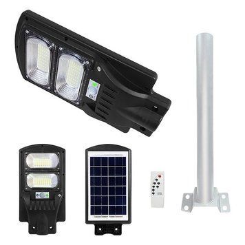 Вуличний світильник на сонячних батареях Jortan 100W METON - SOLAR100W фото